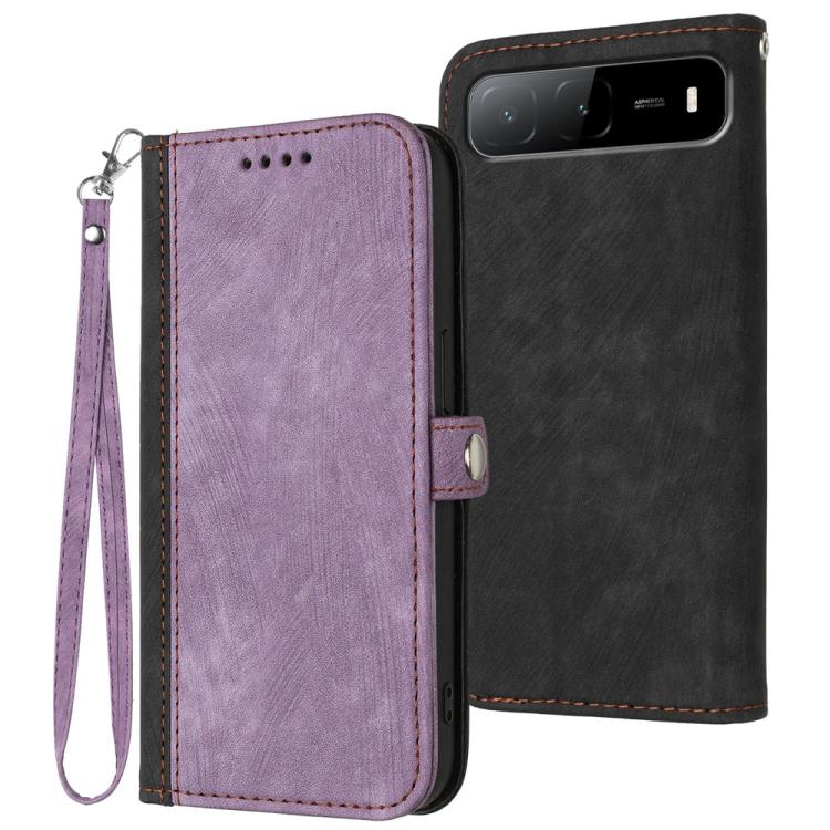 Side Buckle Double Fold Hand Strap Leather Phone Case, For Tecno Pova Curve 2 5G, For Tecno Spark Go 3 / Pop 20 4G, For Tecno Spark 50 4G, For Tecno Camon 50 Pro 4G, For Tecno Camon 50 4G, For Tecno Spark Slim, For Tecno Spark 40 4G, For Tecno Pova Cur...