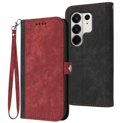 Side Buckle Double Fold Hand Strap Leather Phone Case, For Tecno Pova Curve 2 5G, For Tecno Spark Go 3 / Pop 20 4G, For Tecno Spark 50 4G, For Tecno Camon 50 Pro 4G, For Tecno Camon 50 4G, For Tecno Spark Slim, For Tecno Spark 40 4G, For Tecno Pova Cur...