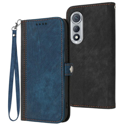 Side Buckle Double Fold Hand Strap Leather Phone Case, For Tecno Pova Curve 2 5G, For Tecno Spark Go 3 / Pop 20 4G, For Tecno Spark 50 4G, For Tecno Camon 50 Pro 4G, For Tecno Camon 50 4G, For Tecno Spark Slim, For Tecno Spark 40 4G, For Tecno Pova Cur...
