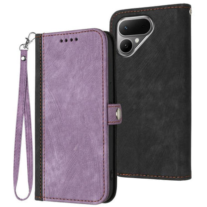Side Buckle Double Fold Hand Strap Leather Phone Case, For Tecno Pova Curve 2 5G, For Tecno Spark Go 3 / Pop 20 4G, For Tecno Spark 50 4G, For Tecno Camon 50 Pro 4G, For Tecno Camon 50 4G, For Tecno Spark Slim, For Tecno Spark 40 4G, For Tecno Pova Cur...