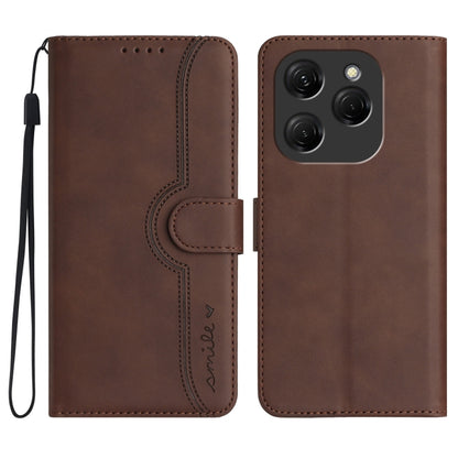 Heart Pattern Skin Feel Leather Phone Case, For Tecno Camon 30 Pro, For Tecno Pova 6 Pro, For Tecno Spark 20 Pro, For Tecno Spark 20, For Tecno Spark Go 2024, For Tecno Camon 20 Premier, For Tecno Camon 20/20 Pro 4G, For Tecno Spark 10C                ...