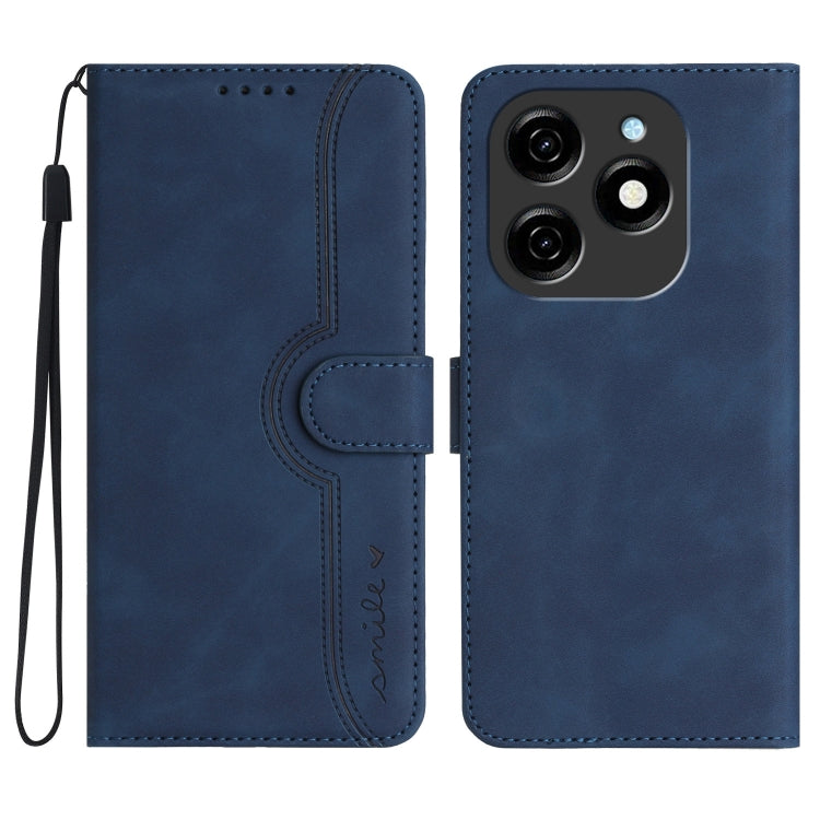 Heart Pattern Skin Feel Leather Phone Case, For Tecno Camon 30 Pro, For Tecno Pova 6 Pro, For Tecno Spark 20 Pro, For Tecno Spark 20, For Tecno Spark Go 2024, For Tecno Camon 20 Premier, For Tecno Camon 20/20 Pro 4G, For Tecno Spark 10C                ...