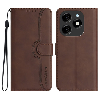 Heart Pattern Skin Feel Leather Phone Case, For Tecno Camon 30 Pro, For Tecno Pova 6 Pro, For Tecno Spark 20 Pro, For Tecno Spark 20, For Tecno Spark Go 2024, For Tecno Camon 20 Premier, For Tecno Camon 20/20 Pro 4G, For Tecno Spark 10C                ...