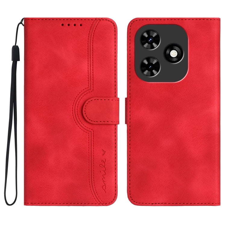 Heart Pattern Skin Feel Leather Phone Case, For Tecno Camon 30 Pro, For Tecno Pova 6 Pro, For Tecno Spark 20 Pro, For Tecno Spark 20, For Tecno Spark Go 2024, For Tecno Camon 20 Premier, For Tecno Camon 20/20 Pro 4G, For Tecno Spark 10C                ...