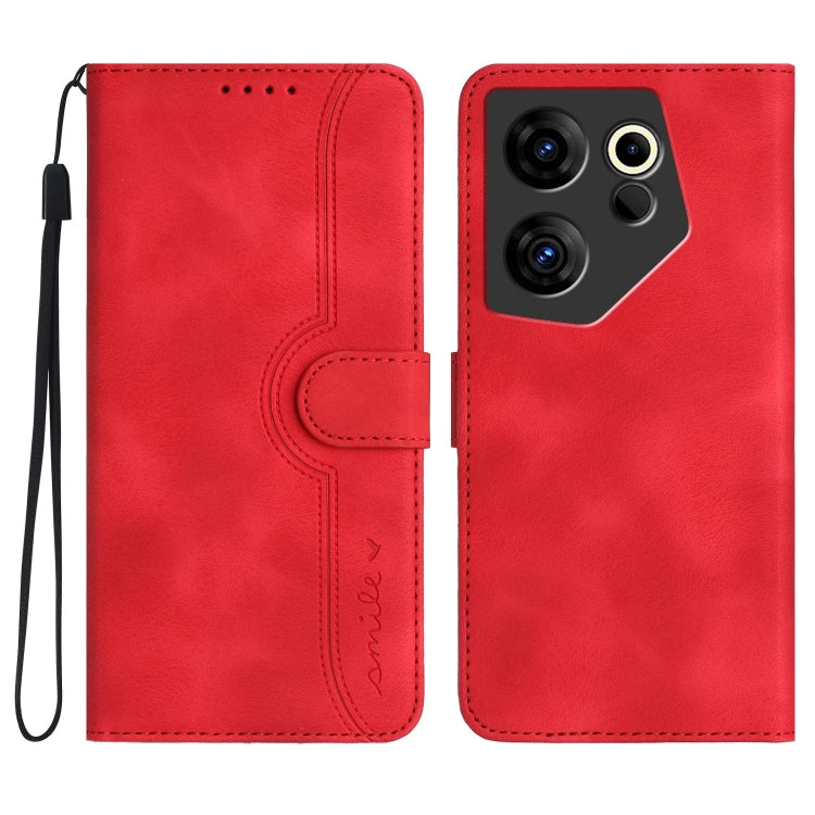 Heart Pattern Skin Feel Leather Phone Case, For Tecno Camon 30 Pro, For Tecno Pova 6 Pro, For Tecno Spark 20 Pro, For Tecno Spark 20, For Tecno Spark Go 2024, For Tecno Camon 20 Premier, For Tecno Camon 20/20 Pro 4G, For Tecno Spark 10C                ...