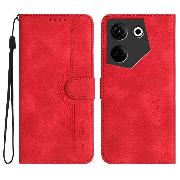 Heart Pattern Skin Feel Leather Phone Case, For Tecno Camon 30 Pro, For Tecno Pova 6 Pro, For Tecno Spark 20 Pro, For Tecno Spark 20, For Tecno Spark Go 2024, For Tecno Camon 20 Premier, For Tecno Camon 20/20 Pro 4G, For Tecno Spark 10C                ...