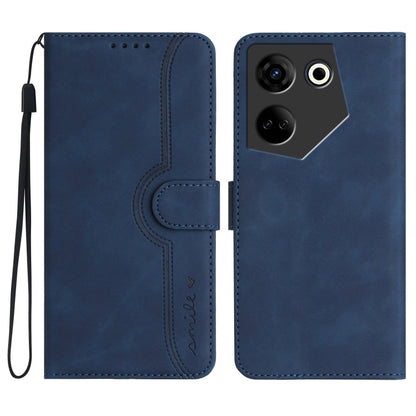 Heart Pattern Skin Feel Leather Phone Case, For Tecno Camon 30 Pro, For Tecno Pova 6 Pro, For Tecno Spark 20 Pro, For Tecno Spark 20, For Tecno Spark Go 2024, For Tecno Camon 20 Premier, For Tecno Camon 20/20 Pro 4G, For Tecno Spark 10C                ...