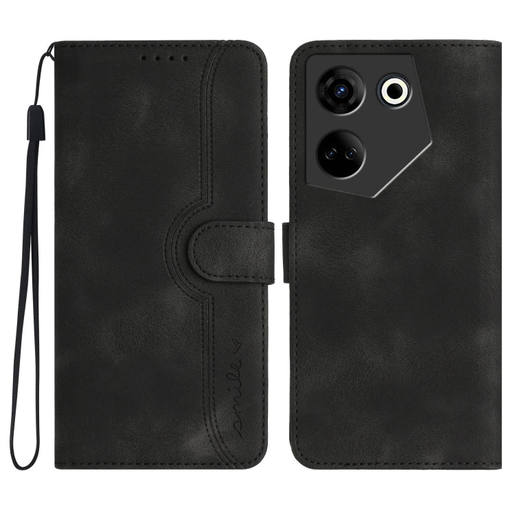 Heart Pattern Skin Feel Leather Phone Case, For Tecno Camon 30 Pro, For Tecno Pova 6 Pro, For Tecno Spark 20 Pro, For Tecno Spark 20, For Tecno Spark Go 2024, For Tecno Camon 20 Premier, For Tecno Camon 20/20 Pro 4G, For Tecno Spark 10C                ...