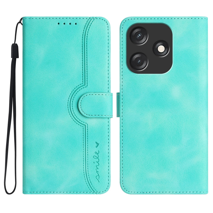 Heart Pattern Skin Feel Leather Phone Case, For Tecno Camon 30 Pro, For Tecno Pova 6 Pro, For Tecno Spark 20 Pro, For Tecno Spark 20, For Tecno Spark Go 2024, For Tecno Camon 20 Premier, For Tecno Camon 20/20 Pro 4G, For Tecno Spark 10C                ...