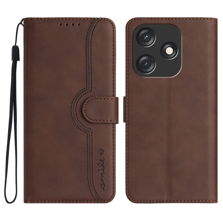 Heart Pattern Skin Feel Leather Phone Case, For Tecno Camon 30 Pro, For Tecno Pova 6 Pro, For Tecno Spark 20 Pro, For Tecno Spark 20, For Tecno Spark Go 2024, For Tecno Camon 20 Premier, For Tecno Camon 20/20 Pro 4G, For Tecno Spark 10C                ...
