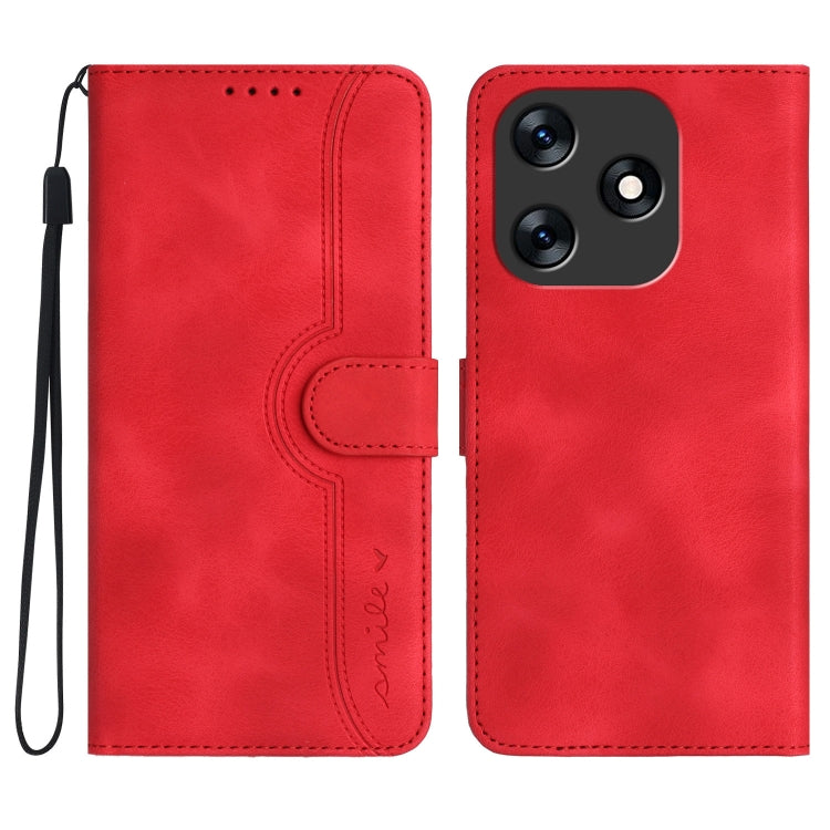 Heart Pattern Skin Feel Leather Phone Case, For Tecno Camon 30 Pro, For Tecno Pova 6 Pro, For Tecno Spark 20 Pro, For Tecno Spark 20, For Tecno Spark Go 2024, For Tecno Camon 20 Premier, For Tecno Camon 20/20 Pro 4G, For Tecno Spark 10C                ...