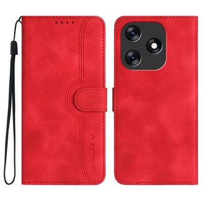 Heart Pattern Skin Feel Leather Phone Case, For Tecno Camon 30 Pro, For Tecno Pova 6 Pro, For Tecno Spark 20 Pro, For Tecno Spark 20, For Tecno Spark Go 2024, For Tecno Camon 20 Premier, For Tecno Camon 20/20 Pro 4G, For Tecno Spark 10C                ...