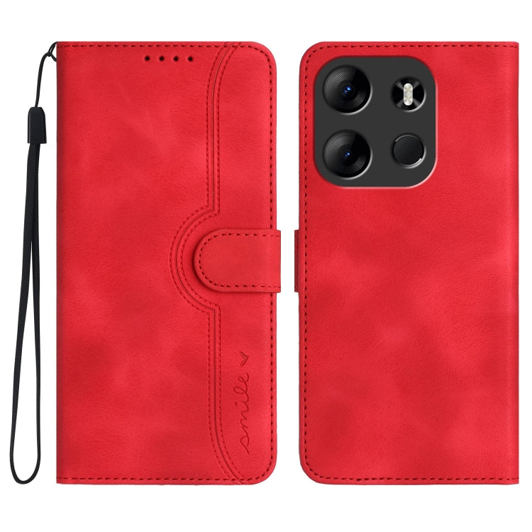 Heart Pattern Skin Feel Leather Phone Case, For Tecno Camon 30 Pro, For Tecno Pova 6 Pro, For Tecno Spark 20 Pro, For Tecno Spark 20, For Tecno Spark Go 2024, For Tecno Camon 20 Premier, For Tecno Camon 20/20 Pro 4G, For Tecno Spark 10C                ...