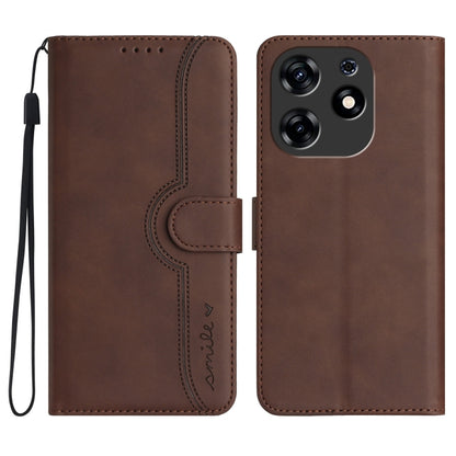 Heart Pattern Skin Feel Leather Phone Case, For Tecno Camon 30 Pro, For Tecno Pova 6 Pro, For Tecno Spark 20 Pro, For Tecno Spark 20, For Tecno Spark Go 2024, For Tecno Camon 20 Premier, For Tecno Camon 20/20 Pro 4G, For Tecno Spark 10C                ...