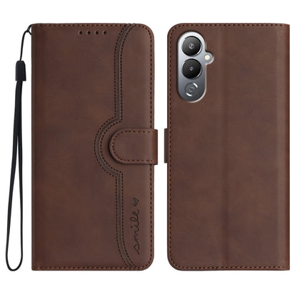 Heart Pattern Skin Feel Leather Phone Case, For Tecno Camon 30 Pro, For Tecno Pova 6 Pro, For Tecno Spark 20 Pro, For Tecno Spark 20, For Tecno Spark Go 2024, For Tecno Camon 20 Premier, For Tecno Camon 20/20 Pro 4G, For Tecno Spark 10C                ...