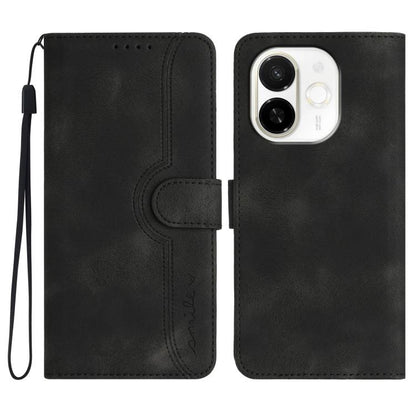 Heart Pattern Skin Feel Leather Phone Case, For Tecno Pova Curve 2 5G, For Tecno Spark Go 3 / Pop 20 4G, For Tecno Spark 50 4G, For Tecno Camon 50 Pro 4G, For Tecno Camon 50 4G, For Tecno Spark Slim, For Tecno Spark 40 4G, For Tecno Pova Curve         ...