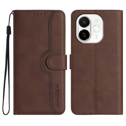 Heart Pattern Skin Feel Leather Phone Case, For Tecno Pova Curve 2 5G, For Tecno Spark Go 3 / Pop 20 4G, For Tecno Spark 50 4G, For Tecno Camon 50 Pro 4G, For Tecno Camon 50 4G, For Tecno Spark Slim, For Tecno Spark 40 4G, For Tecno Pova Curve         ...
