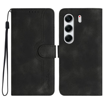 Heart Pattern Skin Feel Leather Phone Case, For Tecno Pova Curve 2 5G, For Tecno Spark Go 3 / Pop 20 4G, For Tecno Spark 50 4G, For Tecno Camon 50 Pro 4G, For Tecno Camon 50 4G, For Tecno Spark Slim, For Tecno Spark 40 4G, For Tecno Pova Curve         ...