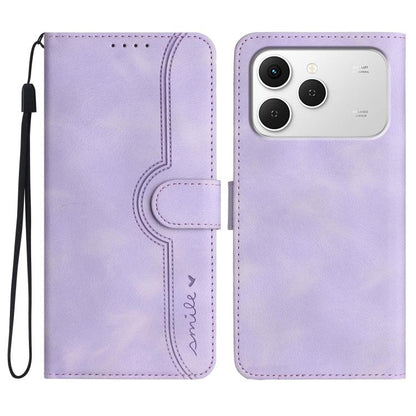 Heart Pattern Skin Feel Leather Phone Case, For Tecno Pova Curve 2 5G, For Tecno Spark Go 3 / Pop 20 4G, For Tecno Spark 50 4G, For Tecno Camon 50 Pro 4G, For Tecno Camon 50 4G, For Tecno Spark Slim, For Tecno Spark 40 4G, For Tecno Pova Curve         ...