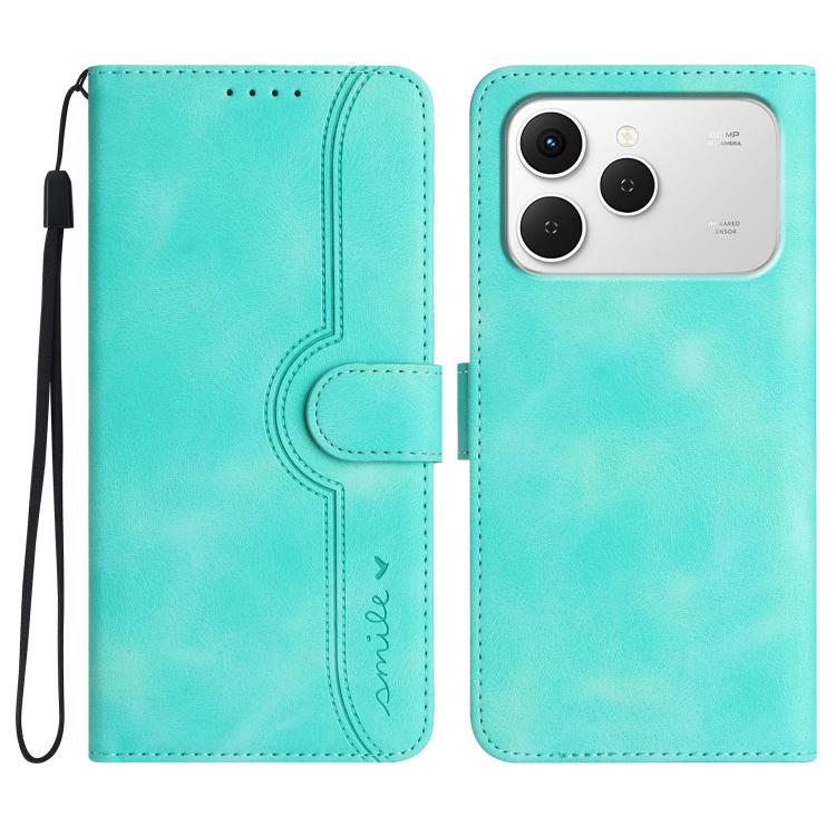 Heart Pattern Skin Feel Leather Phone Case, For Tecno Pova Curve 2 5G, For Tecno Spark Go 3 / Pop 20 4G, For Tecno Spark 50 4G, For Tecno Camon 50 Pro 4G, For Tecno Camon 50 4G, For Tecno Spark Slim, For Tecno Spark 40 4G, For Tecno Pova Curve         ...