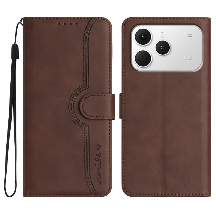 Heart Pattern Skin Feel Leather Phone Case, For Tecno Pova Curve 2 5G, For Tecno Spark Go 3 / Pop 20 4G, For Tecno Spark 50 4G, For Tecno Camon 50 Pro 4G, For Tecno Camon 50 4G, For Tecno Spark Slim, For Tecno Spark 40 4G, For Tecno Pova Curve         ...
