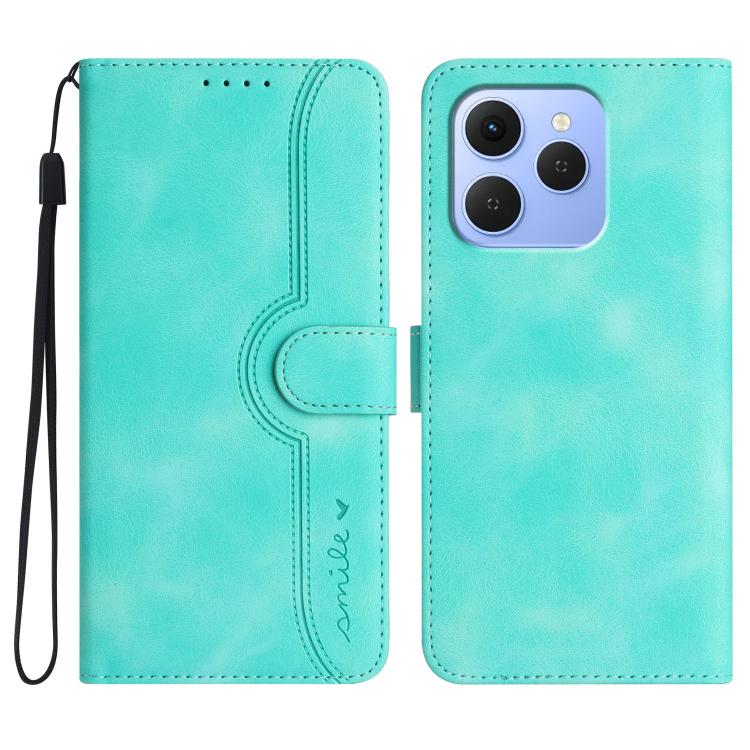 Heart Pattern Skin Feel Leather Phone Case, For Tecno Pova Curve 2 5G, For Tecno Spark Go 3 / Pop 20 4G, For Tecno Spark 50 4G, For Tecno Camon 50 Pro 4G, For Tecno Camon 50 4G, For Tecno Spark Slim, For Tecno Spark 40 4G, For Tecno Pova Curve         ...