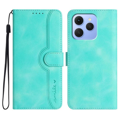 Heart Pattern Skin Feel Leather Phone Case, For Tecno Pova Curve 2 5G, For Tecno Spark Go 3 / Pop 20 4G, For Tecno Spark 50 4G, For Tecno Camon 50 Pro 4G, For Tecno Camon 50 4G, For Tecno Spark Slim, For Tecno Spark 40 4G, For Tecno Pova Curve         ...