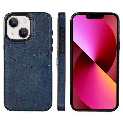 Litchi Leather Skin Card Slots Phone Case