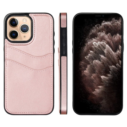 Litchi Leather Skin Card Slots Phone Case