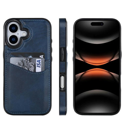 Litchi Leather Skin Card Slots Phone Case, For iPhone 17e / 16e, For iPhone 17 Pro Max, For iPhone 17 Pro, For iPhone 17, For iPhone Air, For iPhone 16 Pro Max, For iPhone 16 Pro, For iPhone 16 Plus, For iPhone 16, For iPhone 15 Pro Max, For iPhone 15 ...