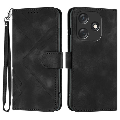 Line Pattern Skin Feel Leather Phone Case, For Tecno Camon 30 Pro, For Tecno Pova 6 Pro, For Tecno Spark 20 Pro, For Tecno Spark 20, For Tecno Spark Go 2024, For Tecno Camon 20 Premier, For Tecno Camon 20 / 20 Pro 4G, For Tecno Spark 10C               ...