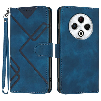 Line Pattern Skin Feel Leather Phone Case, For Tecno Pova Curve 2 5G, For Tecno Spark Go 3 / Pop 20 4G, For Tecno Spark 50 4G, For Tecno Camon 50 Pro 4G, For Tecno Camon 50 4G, For Tecno Spark Slim, For Tecno Spark 40 4G, For Tecno Pova Curve          ...