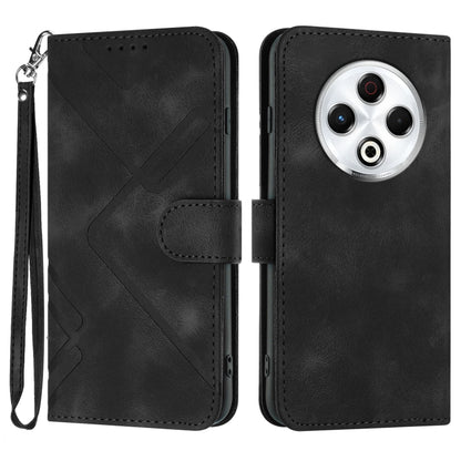 Line Pattern Skin Feel Leather Phone Case, For Tecno Pova Curve 2 5G, For Tecno Spark Go 3 / Pop 20 4G, For Tecno Spark 50 4G, For Tecno Camon 50 Pro 4G, For Tecno Camon 50 4G, For Tecno Spark Slim, For Tecno Spark 40 4G, For Tecno Pova Curve          ...