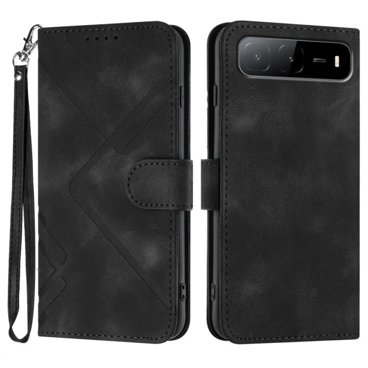 Line Pattern Skin Feel Leather Phone Case, For Tecno Pova Curve 2 5G, For Tecno Spark Go 3 / Pop 20 4G, For Tecno Spark 50 4G, For Tecno Camon 50 Pro 4G, For Tecno Camon 50 4G, For Tecno Spark Slim, For Tecno Spark 40 4G, For Tecno Pova Curve          ...