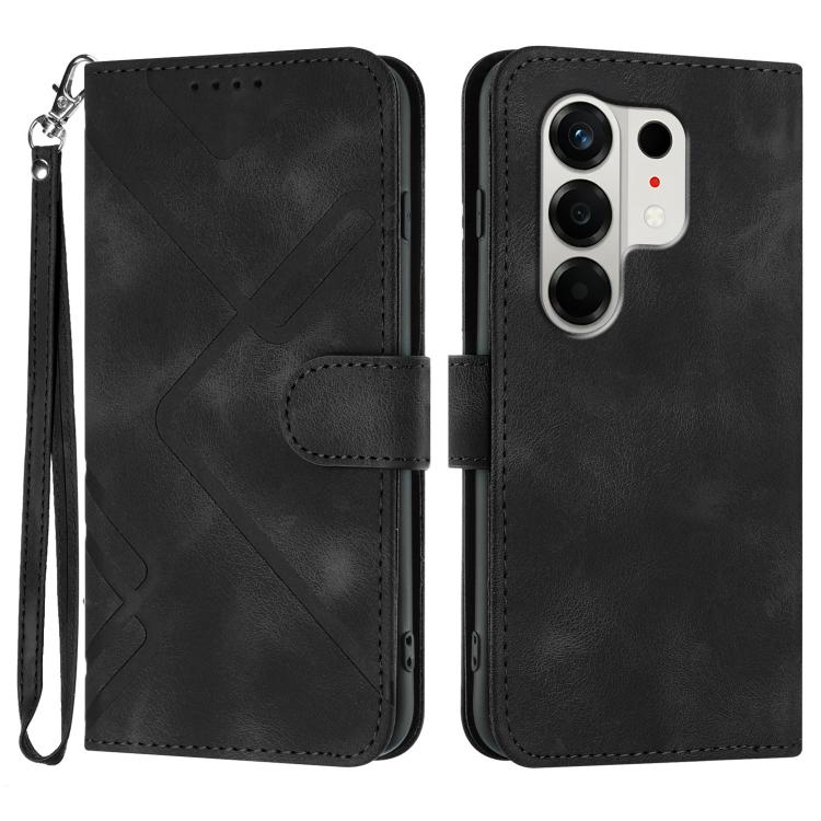 Line Pattern Skin Feel Leather Phone Case, For Tecno Pova Curve 2 5G, For Tecno Spark Go 3 / Pop 20 4G, For Tecno Spark 50 4G, For Tecno Camon 50 Pro 4G, For Tecno Camon 50 4G, For Tecno Spark Slim, For Tecno Spark 40 4G, For Tecno Pova Curve          ...