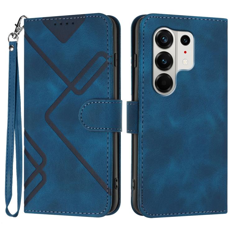 Line Pattern Skin Feel Leather Phone Case, For Tecno Pova Curve 2 5G, For Tecno Spark Go 3 / Pop 20 4G, For Tecno Spark 50 4G, For Tecno Camon 50 Pro 4G, For Tecno Camon 50 4G, For Tecno Spark Slim, For Tecno Spark 40 4G, For Tecno Pova Curve          ...