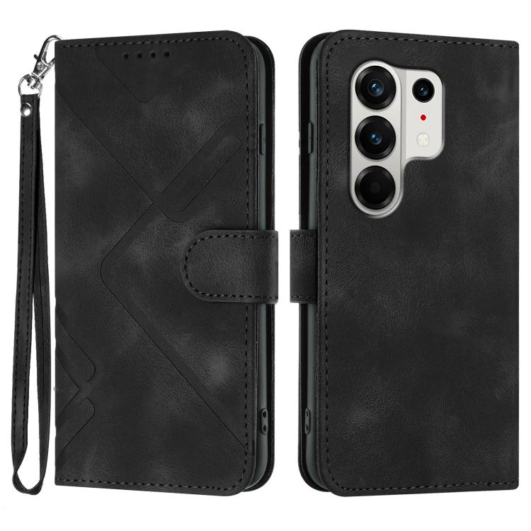 Line Pattern Skin Feel Leather Phone Case, For Tecno Pova Curve 2 5G, For Tecno Spark Go 3 / Pop 20 4G, For Tecno Spark 50 4G, For Tecno Camon 50 Pro 4G, For Tecno Camon 50 4G, For Tecno Spark Slim, For Tecno Spark 40 4G, For Tecno Pova Curve          ...