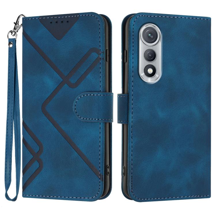 Line Pattern Skin Feel Leather Phone Case, For Tecno Pova Curve 2 5G, For Tecno Spark Go 3 / Pop 20 4G, For Tecno Spark 50 4G, For Tecno Camon 50 Pro 4G, For Tecno Camon 50 4G, For Tecno Spark Slim, For Tecno Spark 40 4G, For Tecno Pova Curve          ...
