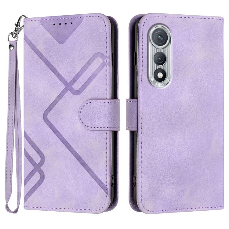 Line Pattern Skin Feel Leather Phone Case, For Tecno Pova Curve 2 5G, For Tecno Spark Go 3 / Pop 20 4G, For Tecno Spark 50 4G, For Tecno Camon 50 Pro 4G, For Tecno Camon 50 4G, For Tecno Spark Slim, For Tecno Spark 40 4G, For Tecno Pova Curve          ...