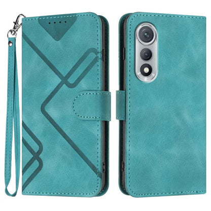 Line Pattern Skin Feel Leather Phone Case, For Tecno Pova Curve 2 5G, For Tecno Spark Go 3 / Pop 20 4G, For Tecno Spark 50 4G, For Tecno Camon 50 Pro 4G, For Tecno Camon 50 4G, For Tecno Spark Slim, For Tecno Spark 40 4G, For Tecno Pova Curve          ...