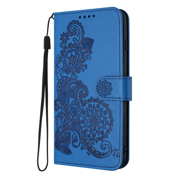 Datura Flower Embossed Flip Leather Phone Case, For Tecno Pova 6 Neo 5G / Spark 30 5G, For Tecno Spark 30 Pro 4G, For Tecno Spark 30 4G, For Tecno Spark Go 5G 2025 / Hot 60i 5G, For Tecno Camon 30 Pro, For Tecno Pova 6 Pro, For Tecno Spark 20 Pro      ...