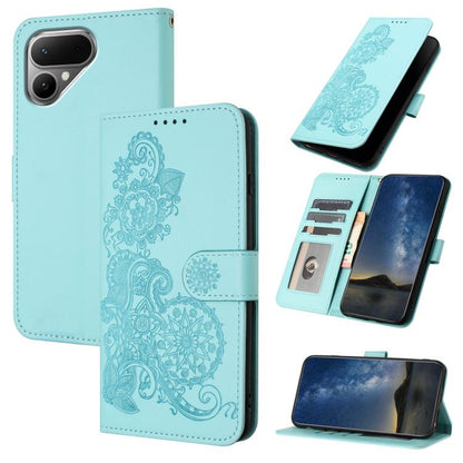 Datura Flower Embossed Flip Leather Phone Case, For Tecno Pova Curve 2 5G, For Tecno Spark Go 3 / Pop 20 4G, For Tecno Spark 50 4G, For Tecno Camon 50 Pro 4G, For Tecno Camon 50 4G, For Tecno Spark Slim, For Tecno Spark 40 4G, For Tecno Pova Curve     ...