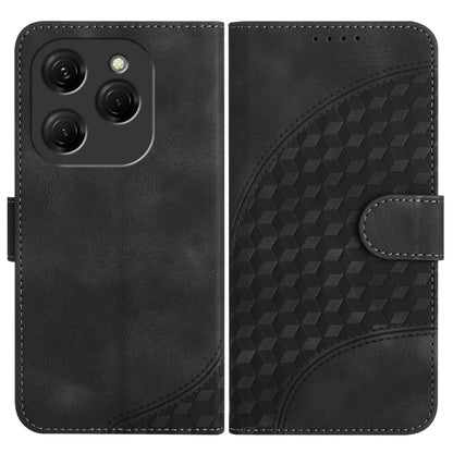 Elephant Head Embossed Phone Leather Case with Lanyard, For Tecno Pova 6 Neo 5G / Spark 30 5G, For Tecno Spark 30 Pro 4G, For Tecno Spark 30 4G, For Tecno Spark Go 5G 2025 / Hot 60i 5G, For Tecno Camon 30 Pro, For Tecno Pova 6 Pro, For Tecno Spark 20 P...