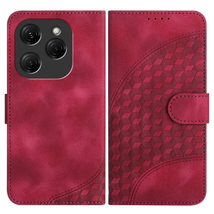Elephant Head Embossed Phone Leather Case with Lanyard, For Tecno Pova 6 Neo 5G / Spark 30 5G, For Tecno Spark 30 Pro 4G, For Tecno Spark 30 4G, For Tecno Spark Go 5G 2025 / Hot 60i 5G, For Tecno Camon 30 Pro, For Tecno Pova 6 Pro, For Tecno Spark 20 P...