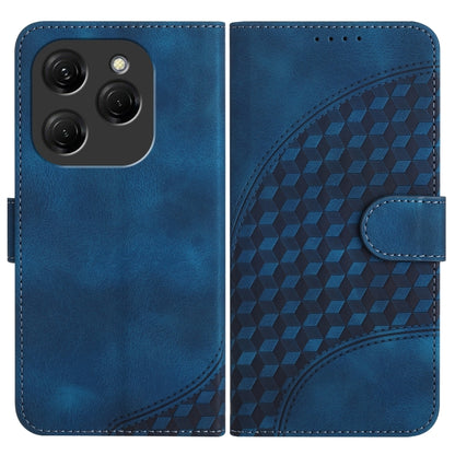 Elephant Head Embossed Phone Leather Case with Lanyard, For Tecno Pova 6 Neo 5G / Spark 30 5G, For Tecno Spark 30 Pro 4G, For Tecno Spark 30 4G, For Tecno Spark Go 5G 2025 / Hot 60i 5G, For Tecno Camon 30 Pro, For Tecno Pova 6 Pro, For Tecno Spark 20 P...