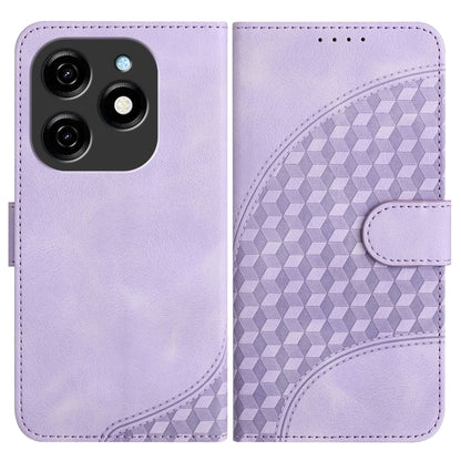 Elephant Head Embossed Phone Leather Case with Lanyard, For Tecno Pova 6 Neo 5G / Spark 30 5G, For Tecno Spark 30 Pro 4G, For Tecno Spark 30 4G, For Tecno Spark Go 5G 2025 / Hot 60i 5G, For Tecno Camon 30 Pro, For Tecno Pova 6 Pro, For Tecno Spark 20 P...