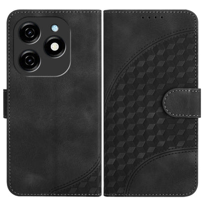 Elephant Head Embossed Phone Leather Case with Lanyard, For Tecno Pova 6 Neo 5G / Spark 30 5G, For Tecno Spark 30 Pro 4G, For Tecno Spark 30 4G, For Tecno Spark Go 5G 2025 / Hot 60i 5G, For Tecno Camon 30 Pro, For Tecno Pova 6 Pro, For Tecno Spark 20 P...