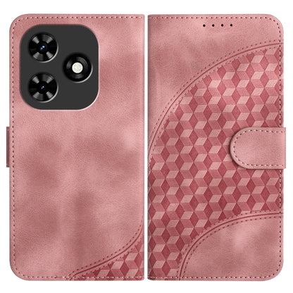 Elephant Head Embossed Phone Leather Case with Lanyard, For Tecno Pova 6 Neo 5G / Spark 30 5G, For Tecno Spark 30 Pro 4G, For Tecno Spark 30 4G, For Tecno Spark Go 5G 2025 / Hot 60i 5G, For Tecno Camon 30 Pro, For Tecno Pova 6 Pro, For Tecno Spark 20 P...