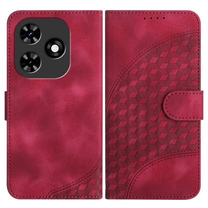 Elephant Head Embossed Phone Leather Case with Lanyard, For Tecno Pova 6 Neo 5G / Spark 30 5G, For Tecno Spark 30 Pro 4G, For Tecno Spark 30 4G, For Tecno Spark Go 5G 2025 / Hot 60i 5G, For Tecno Camon 30 Pro, For Tecno Pova 6 Pro, For Tecno Spark 20 P...
