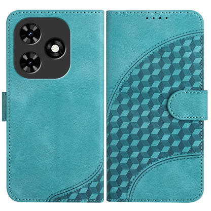 Elephant Head Embossed Phone Leather Case with Lanyard, For Tecno Pova 6 Neo 5G / Spark 30 5G, For Tecno Spark 30 Pro 4G, For Tecno Spark 30 4G, For Tecno Spark Go 5G 2025 / Hot 60i 5G, For Tecno Camon 30 Pro, For Tecno Pova 6 Pro, For Tecno Spark 20 P...